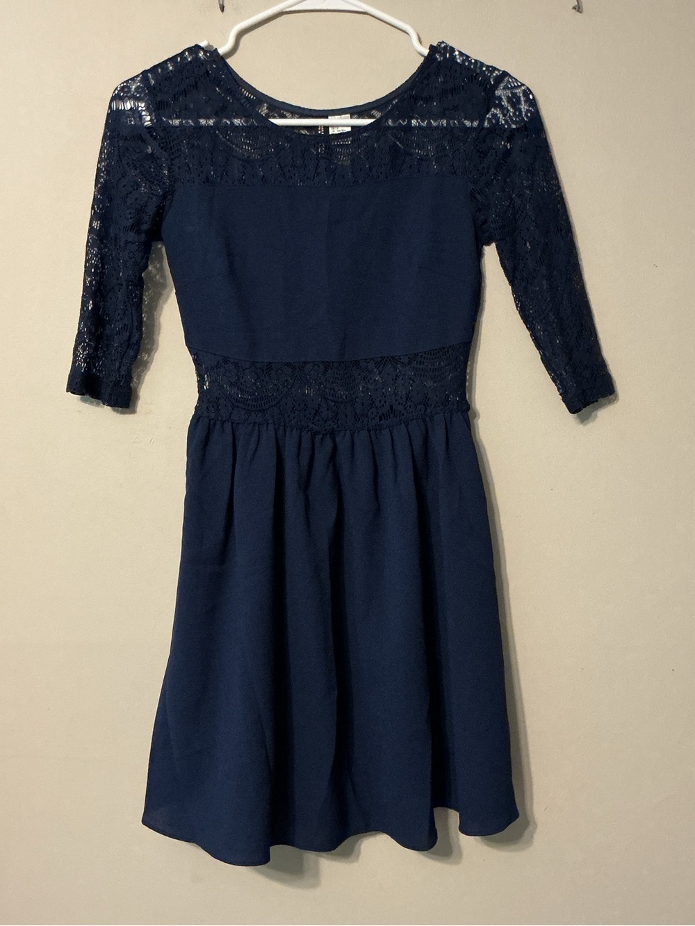 H&M Divided Navy Lace Dress